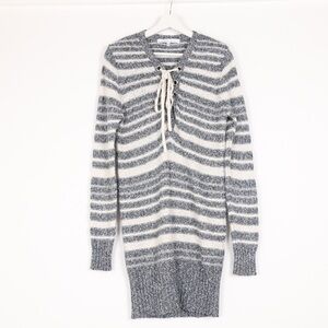 Lovers + Friends Lace Up Sweater Dress